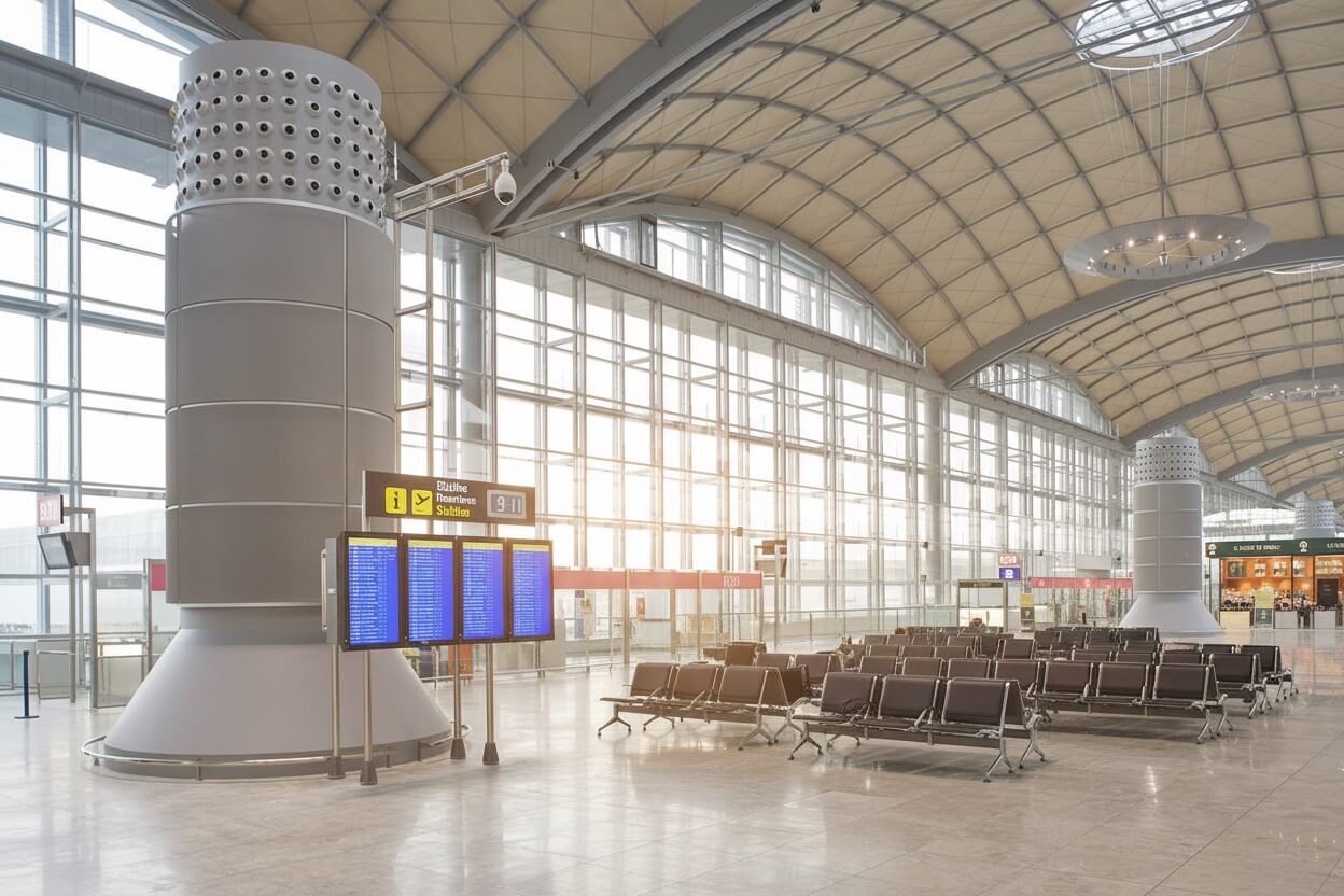Zone d'attente du terminal de l'Aéroport Alicante